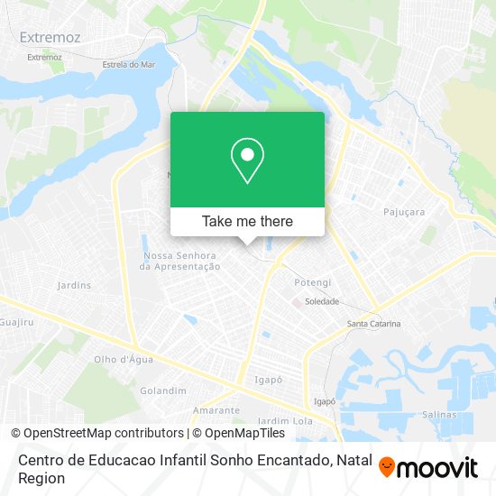 Centro de Educacao Infantil Sonho Encantado map