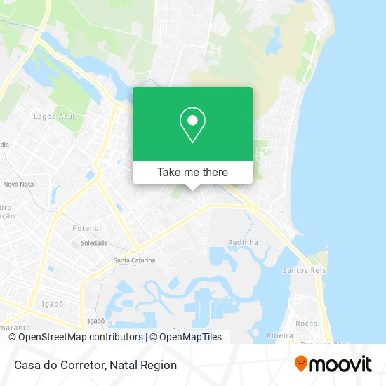 Casa do Corretor map