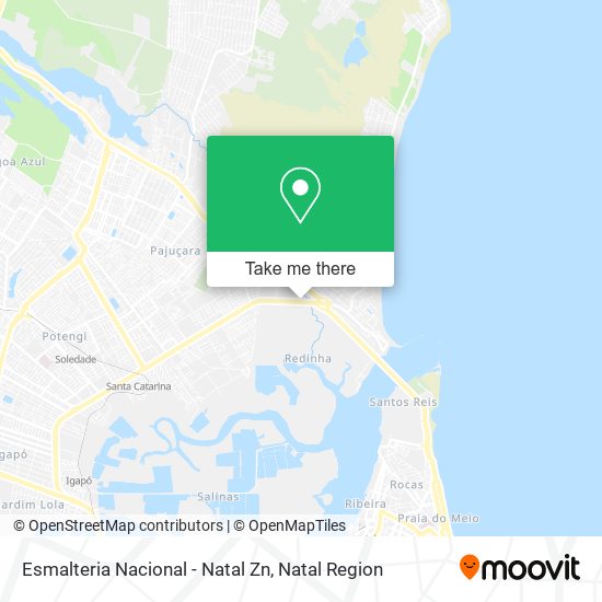 Esmalteria Nacional - Natal Zn map