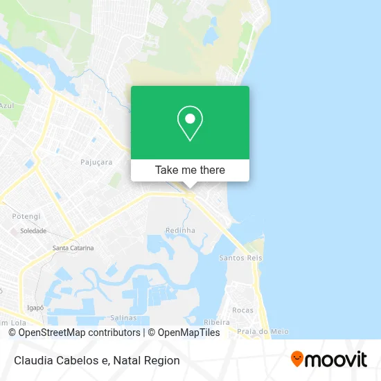 Claudia Cabelos e map