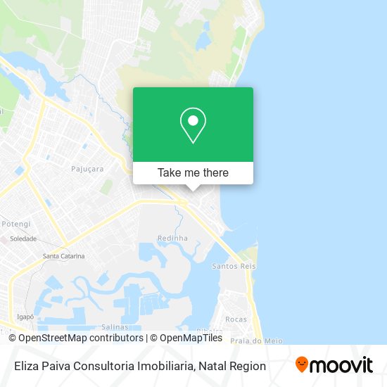 Mapa Eliza Paiva Consultoria Imobiliaria