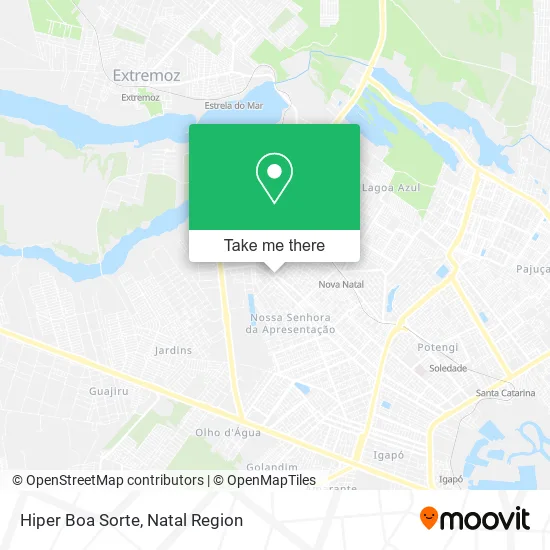 Hiper Boa Sorte map