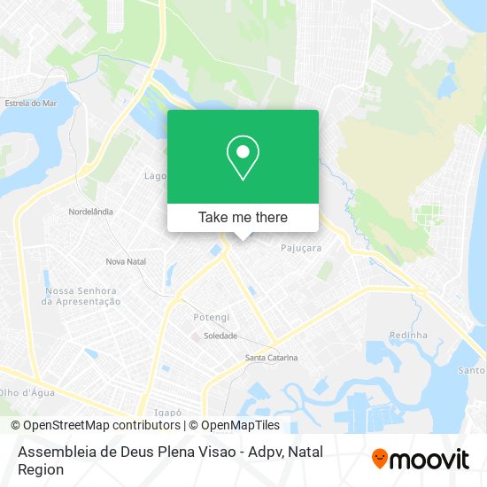 Assembleia de Deus Plena Visao - Adpv map