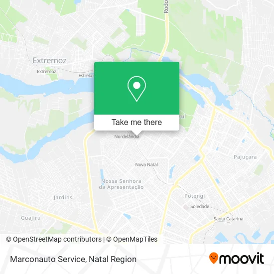 Marconauto Service map