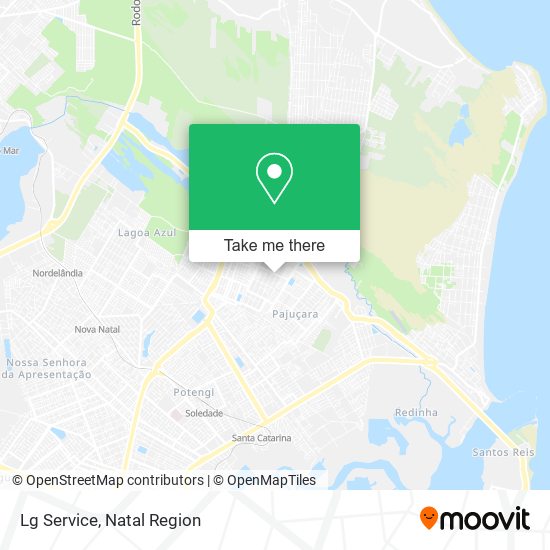 Lg Service map