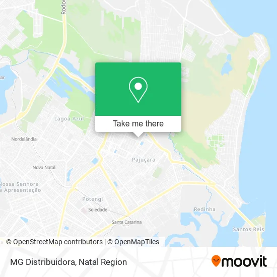 MG Distribuidora map