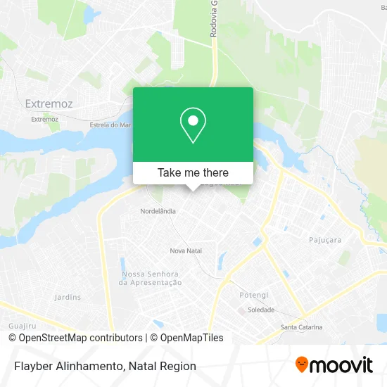 Flayber Alinhamento map