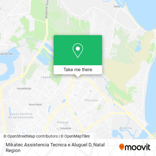Mapa Mikatec Assistencia Tecnica e Aluguel D
