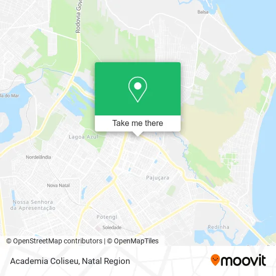 Academia Coliseu map