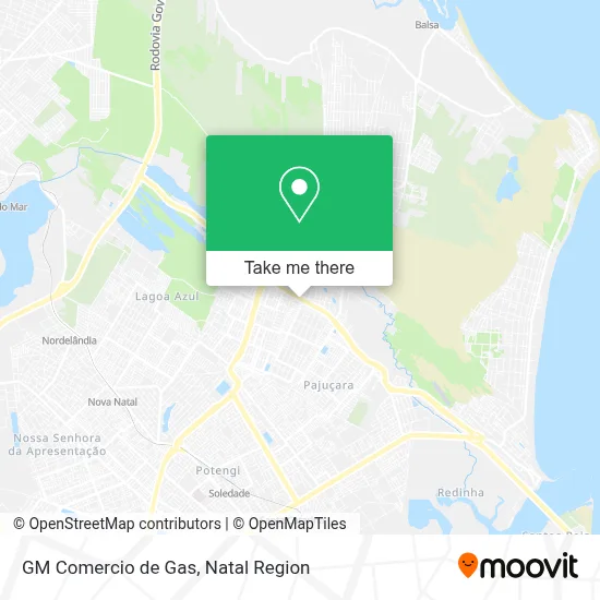 GM Comercio de Gas map