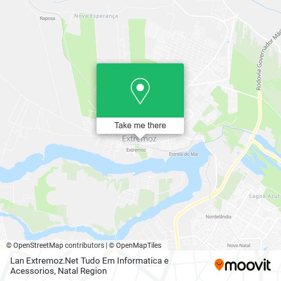 Lan Extremoz.Net Tudo Em Informatica e Acessorios map