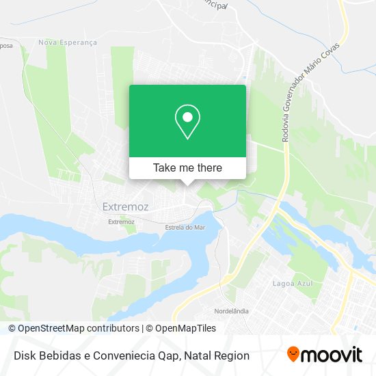 Disk Bebidas e Conveniecia Qap map