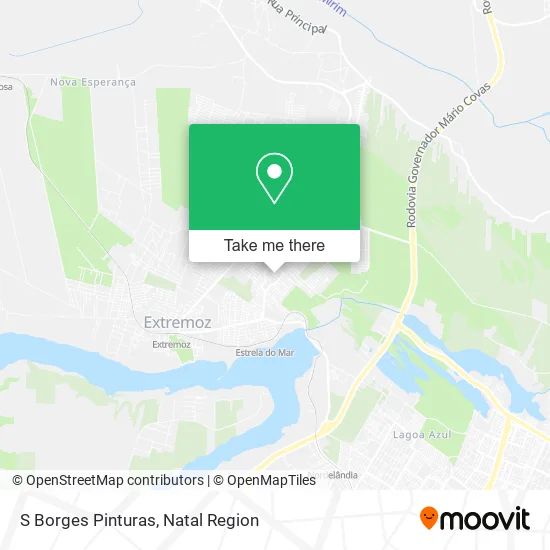 S Borges Pinturas map