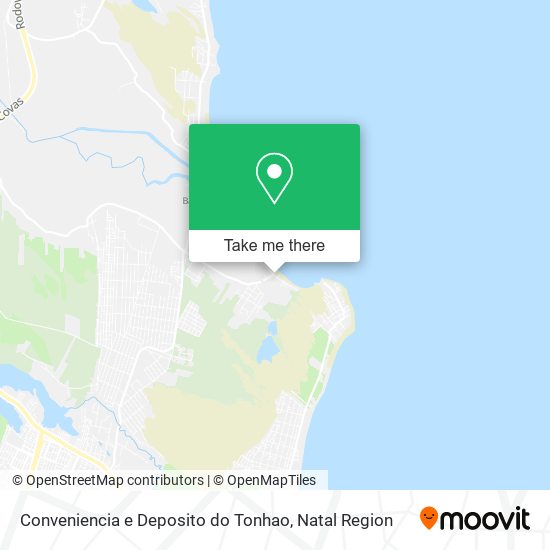 Conveniencia e Deposito do Tonhao map