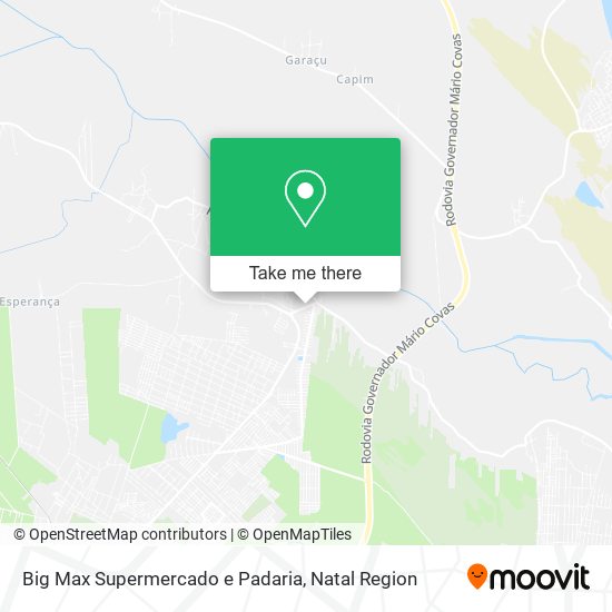 Big Max Supermercado e Padaria map