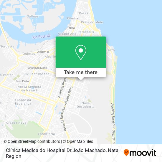 Clínica Médica do Hospital Dr.João Machado map