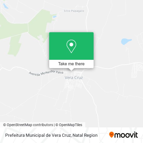 Prefeitura Municipal de Vera Cruz map