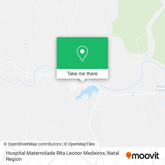 Hospital Maternidade Rita Leonor Medeiros map
