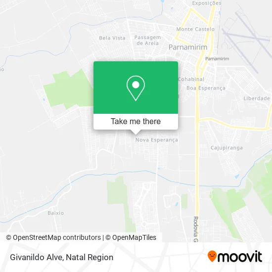 Givanildo Alve map