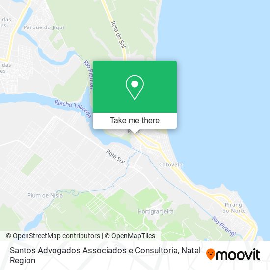 Santos Advogados Associados e Consultoria map
