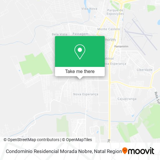 Condomínio Residencial Morada Nobre map