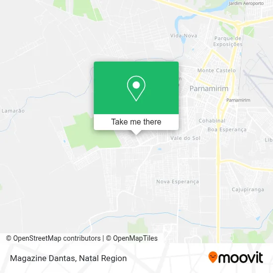 Magazine Dantas map