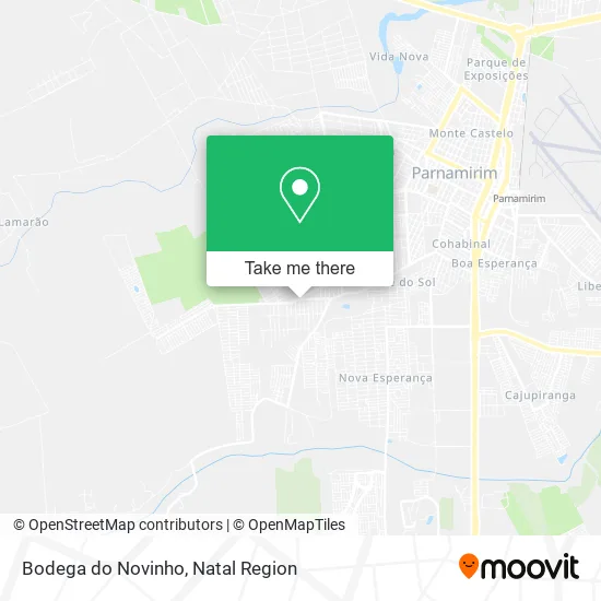 Bodega do Novinho map