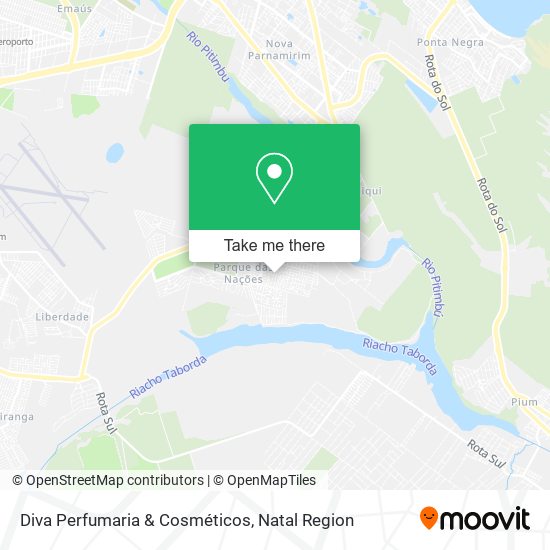 Diva Perfumaria & Cosméticos map