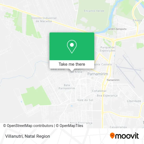 Villanutri map