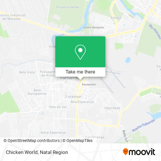 Chicken World map