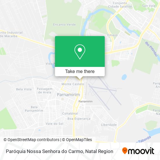 Paróquia Nossa Senhora do Carmo map