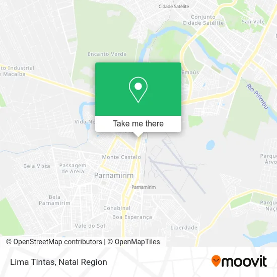 Lima Tintas map