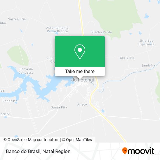 Banco do Brasil map