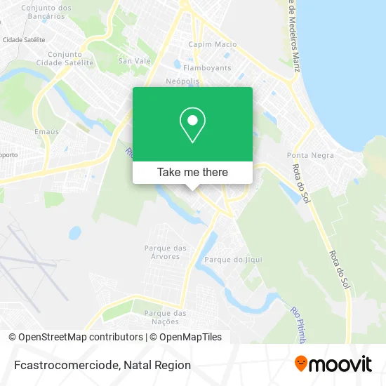 Fcastrocomerciode map