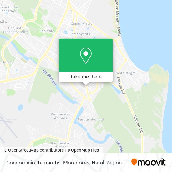 Condomínio Itamaraty - Moradores map