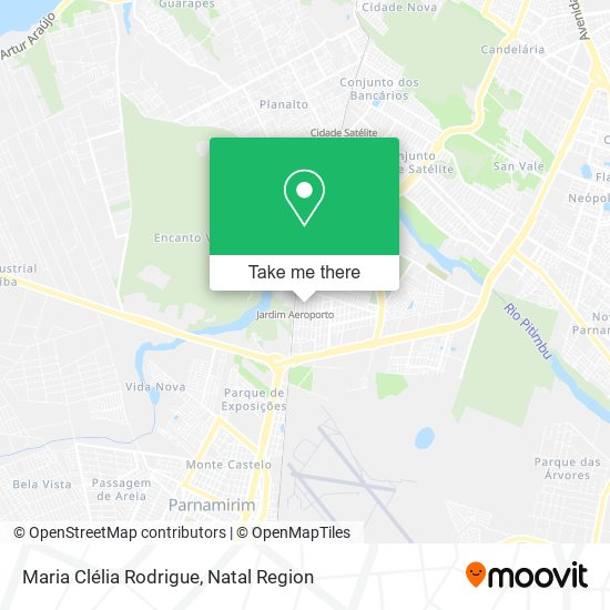 Maria Clélia Rodrigue map