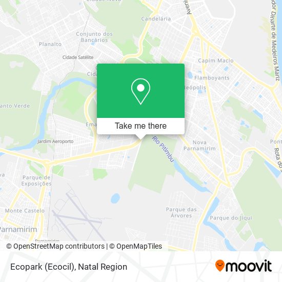 Ecopark (Ecocil) map