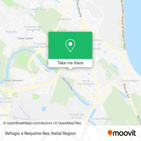 Refúgio e Requinte Res map