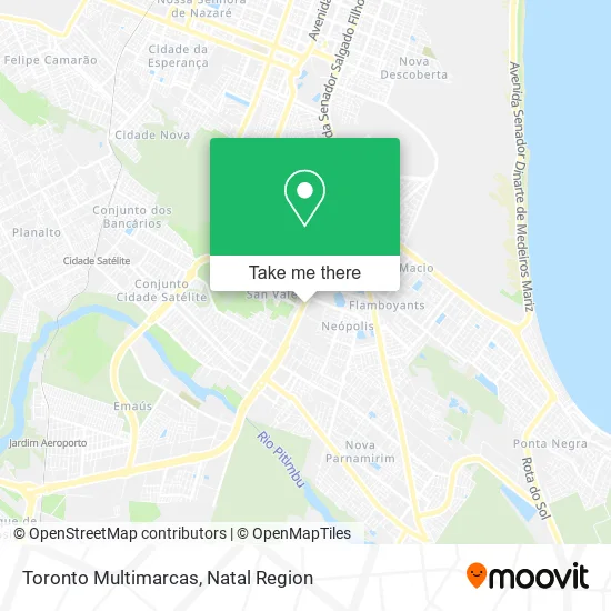 Toronto Multimarcas map