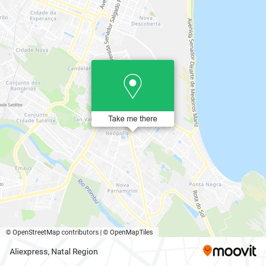 Aliexpress map