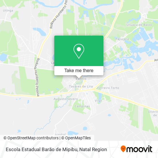 Escola Estadual Barão de Mipibu map