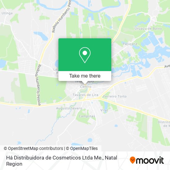 Mapa Há Distribuidora de Cosmeticos Ltda Me.