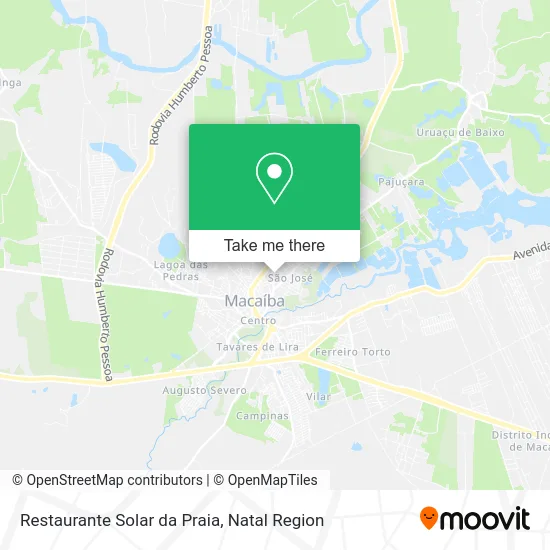 Restaurante Solar da Praia map