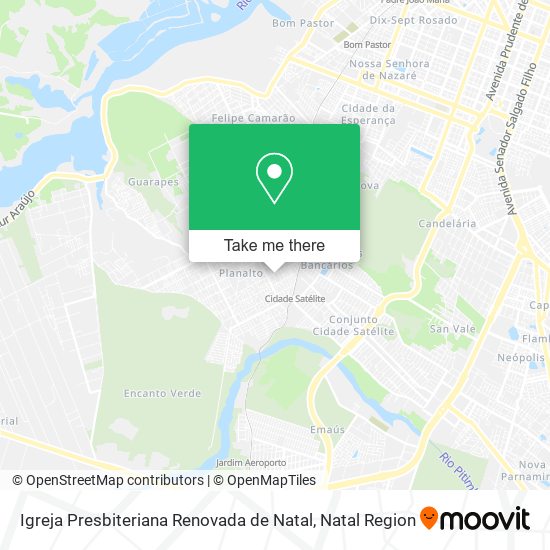 Igreja Presbiteriana Renovada de Natal map