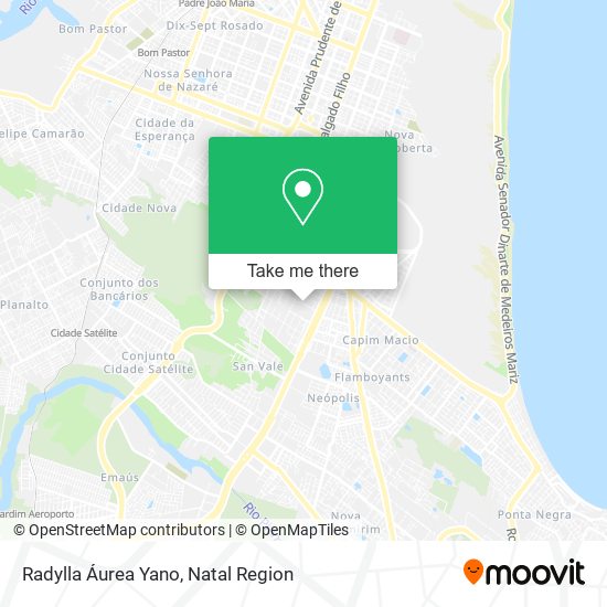 Radylla Áurea Yano map