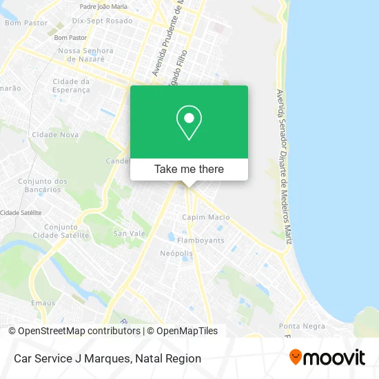 Car Service J Marques map