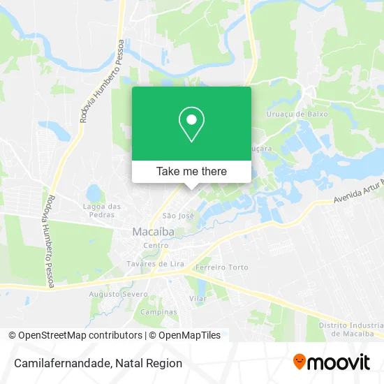 Camilafernandade map