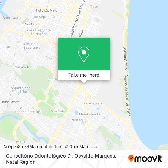 Consultório Odontológico Dr. Osvaldo Marques map
