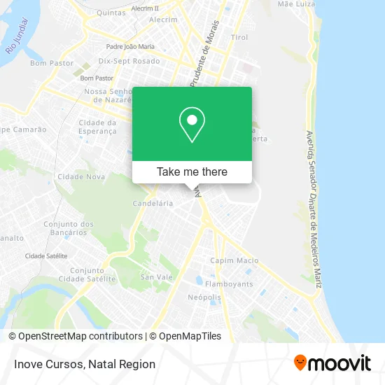 Inove Cursos map