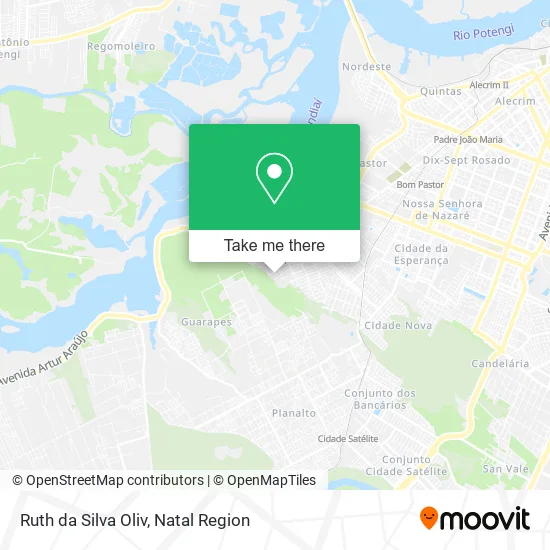 Ruth da Silva Oliv map